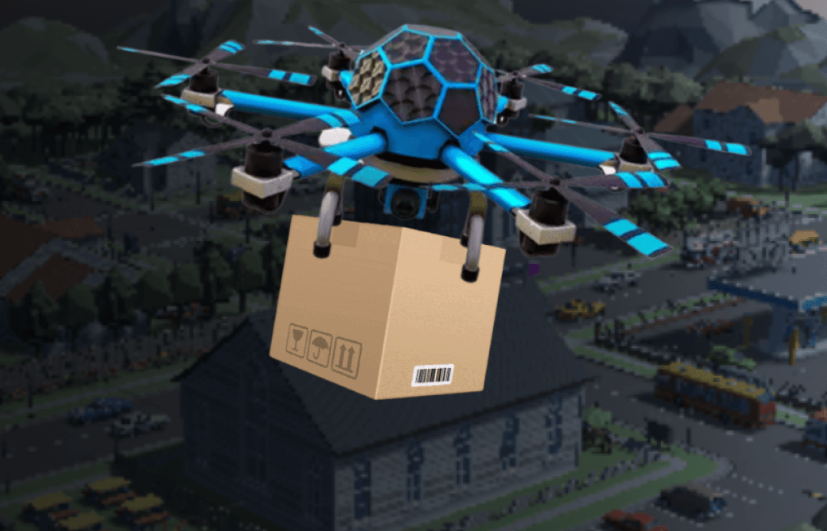 2021 RL Korea Drone Delivery Challenge with Unity