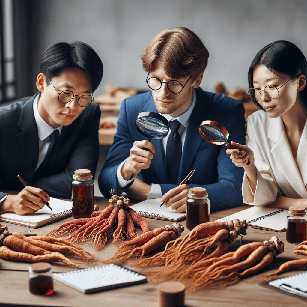 진안홍삼 품질 분류