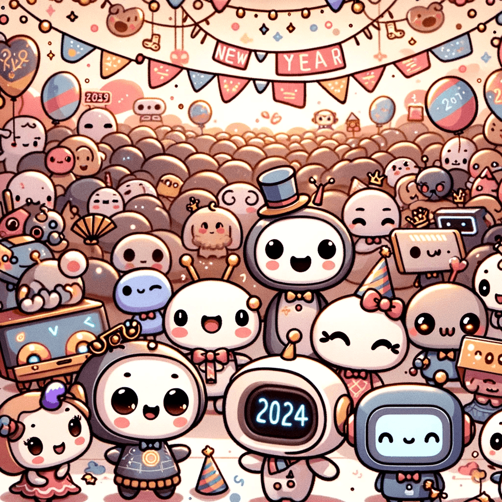 랭챗 - 2024년 신년축하파티룸